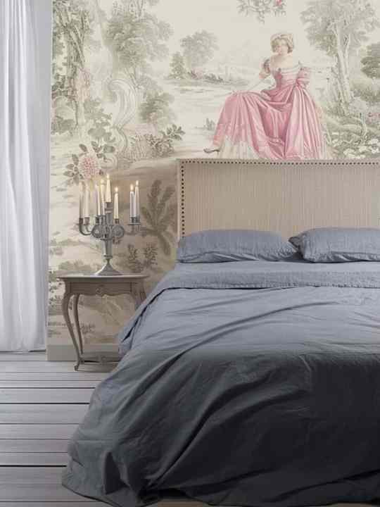 Completo letto balza lino 