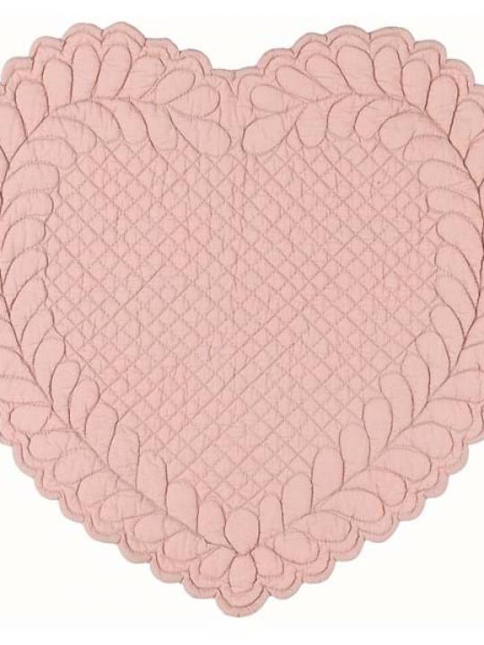 Set Americano Cuore Rosa Blanc Mariclò