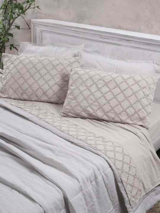 Completo letto panna 