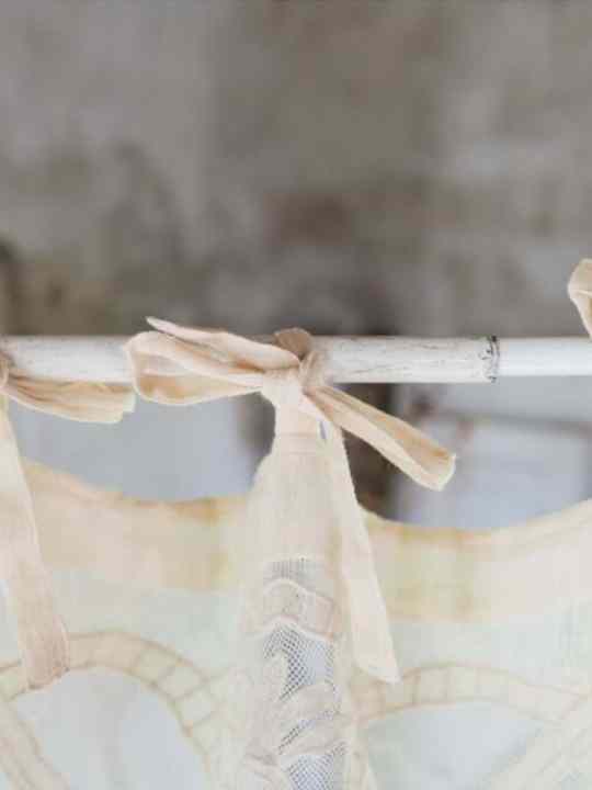 Tenda dentelle panna 