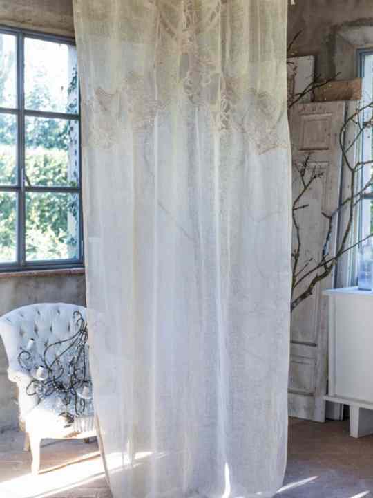 Tenda dentelle panna 