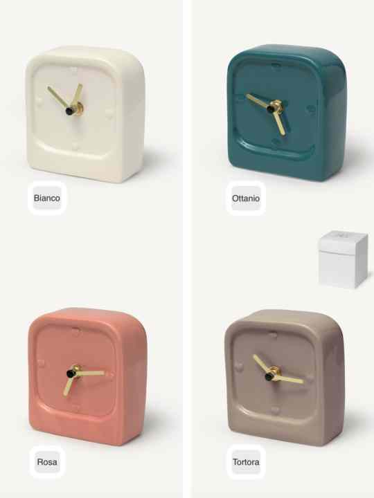 Orologio in porcellana 