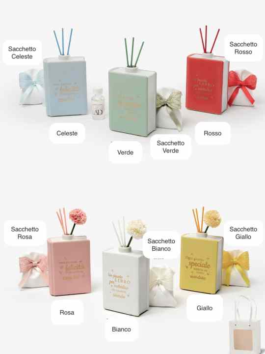 Diffusore di profumo con fiore 