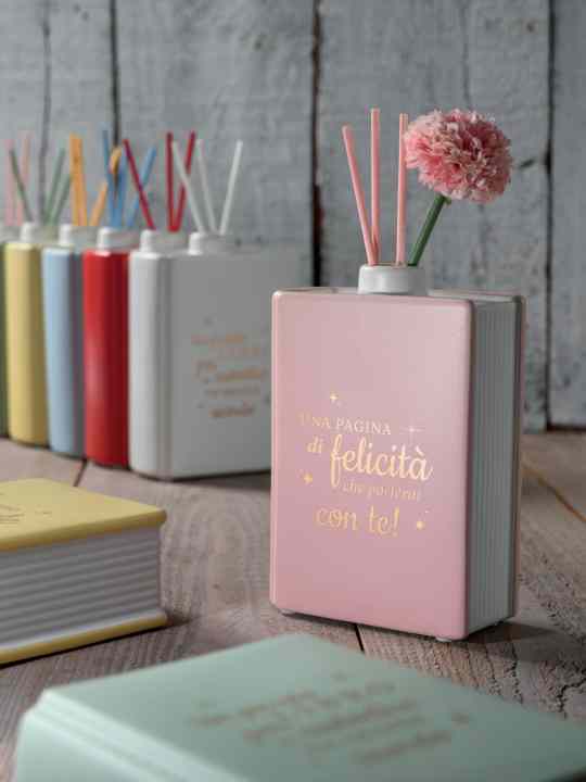 Diffusore di profumo con fiore 