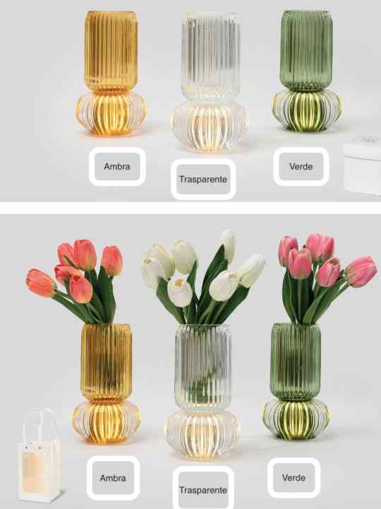 Vaso Lampada Led 